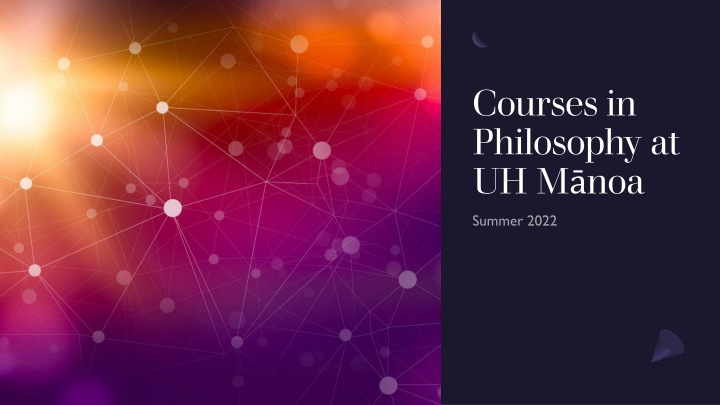courses in philosophy at uh m noa