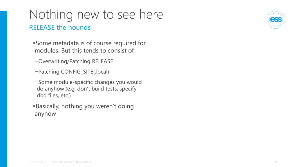 nothing new to see here release the hounds