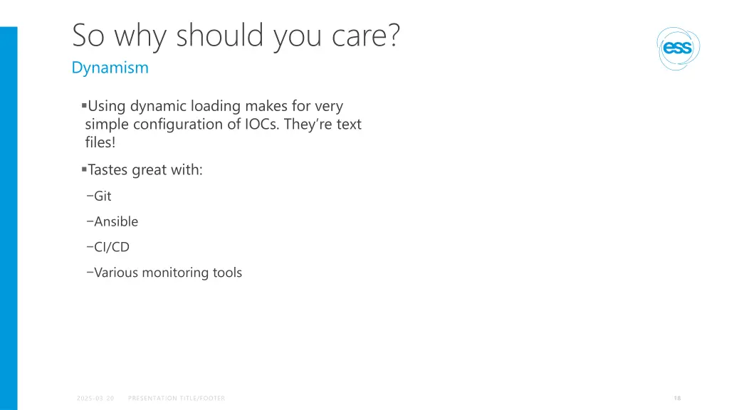 so why should you care dynamism