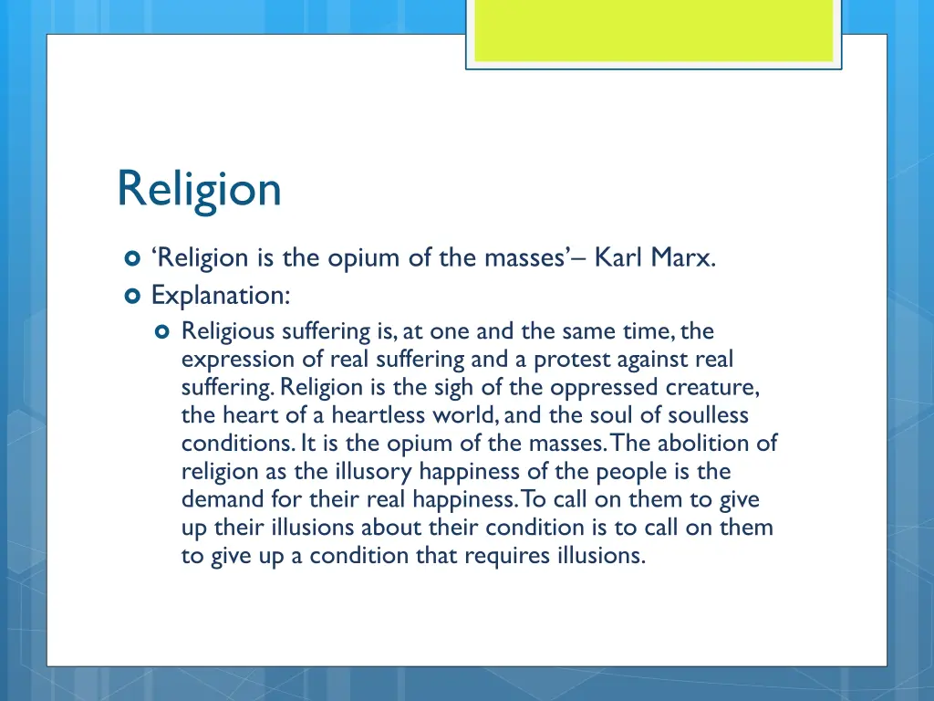 religion