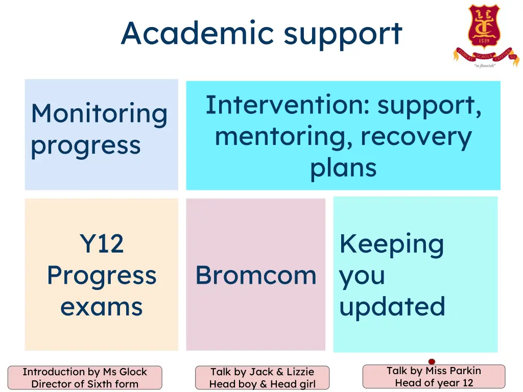 academic support