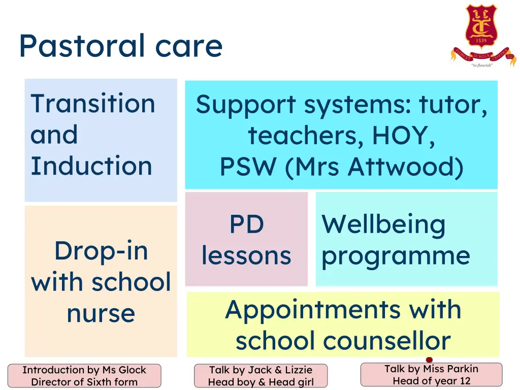 pastoral care