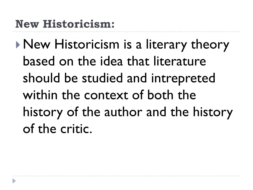 new historicism new historicism is a literary