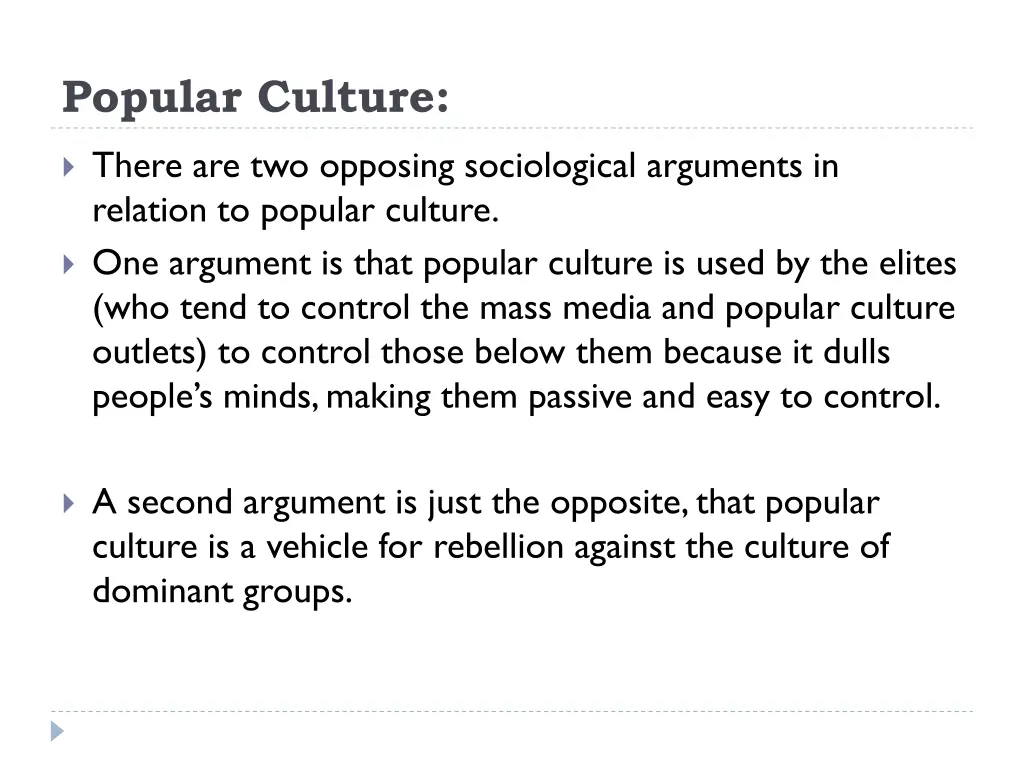 popular culture 2