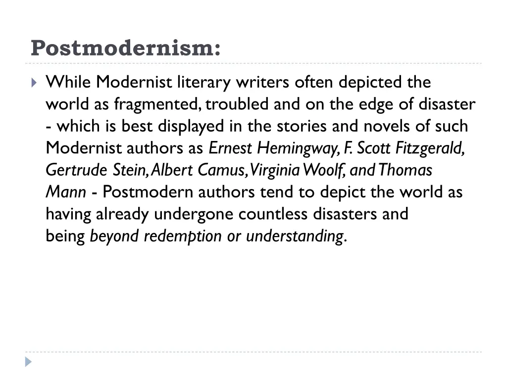 postmodernism 3