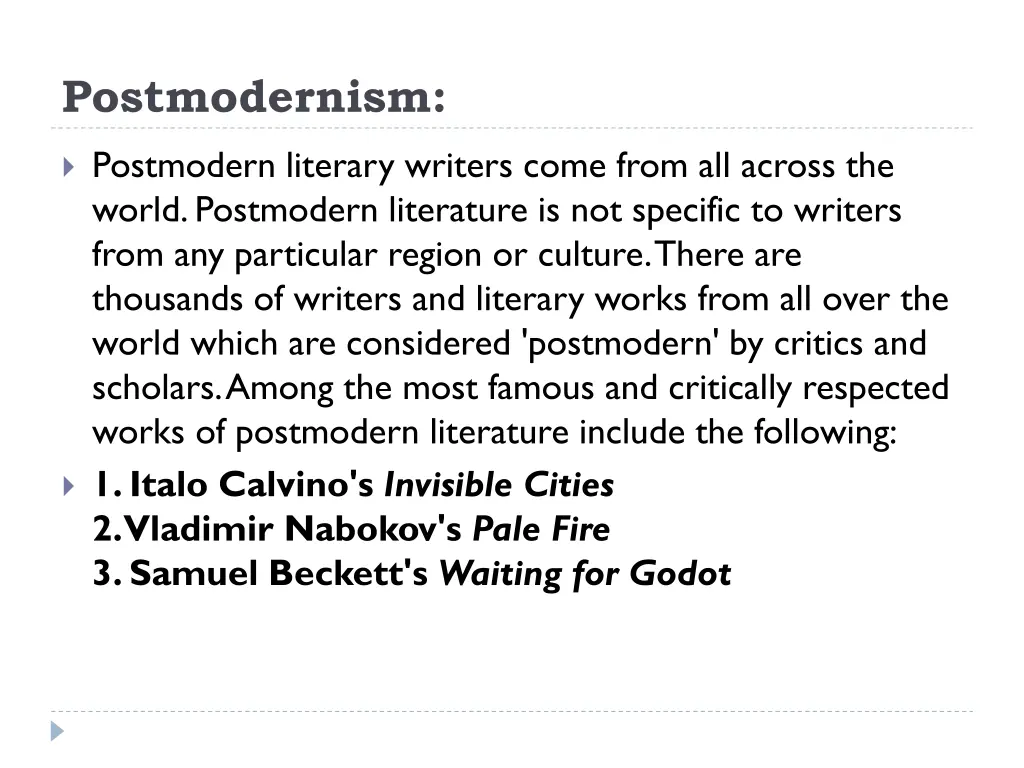 postmodernism 5