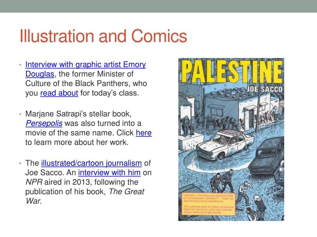 illustration and comics