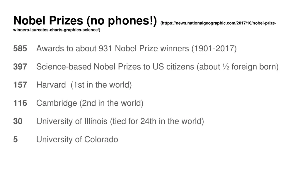 nobel prizes no phones https news