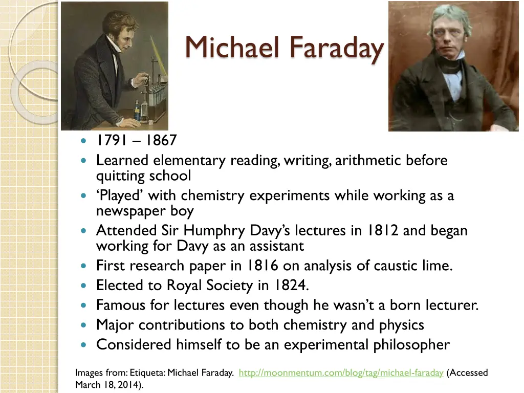 michael faraday
