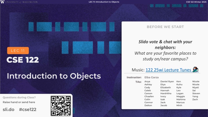 lec 11 introduction to objects