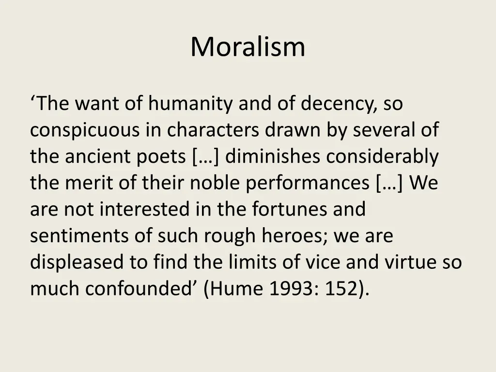 moralism