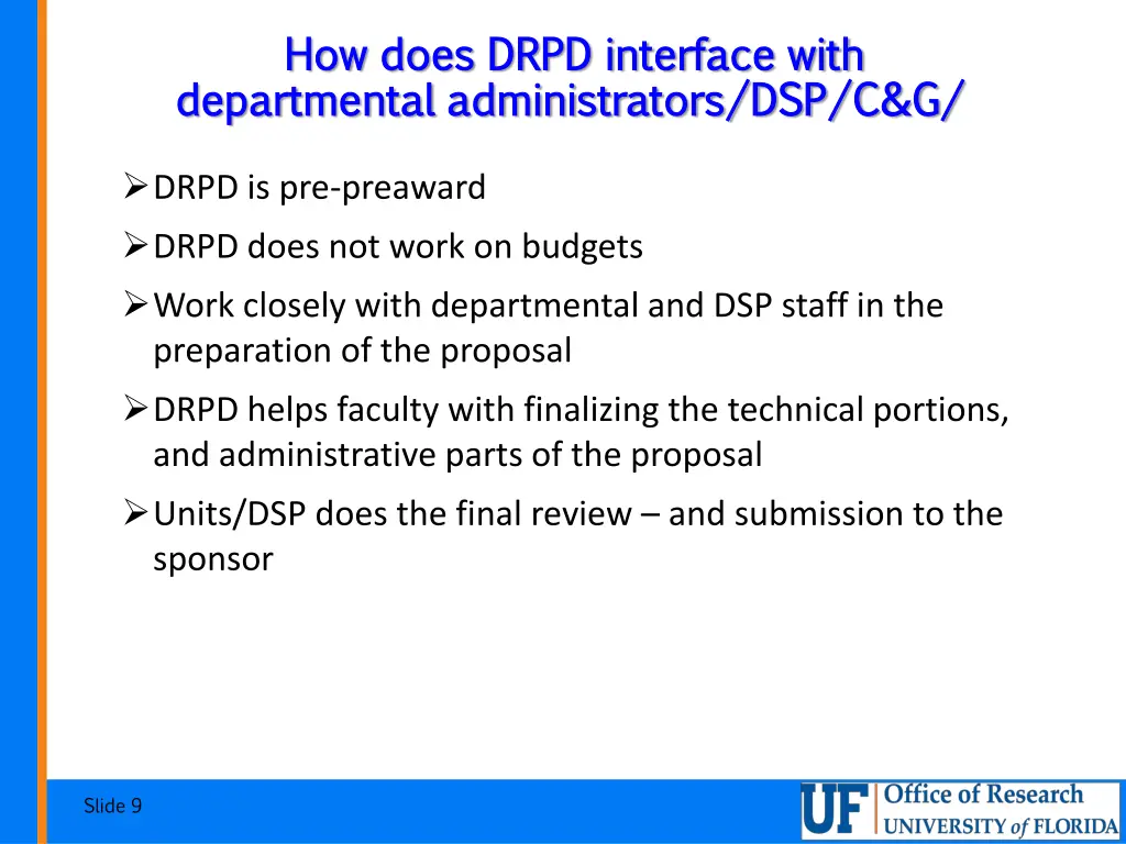 how does drpd interface with how does drpd