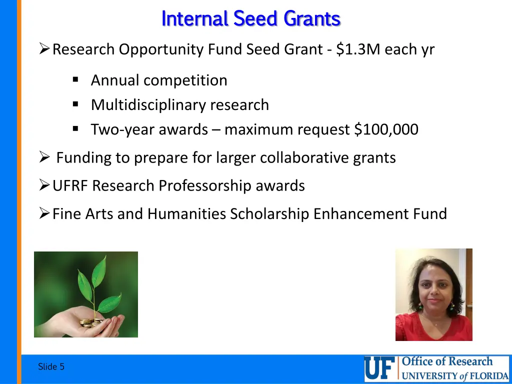 internal seed grants internal seed grants