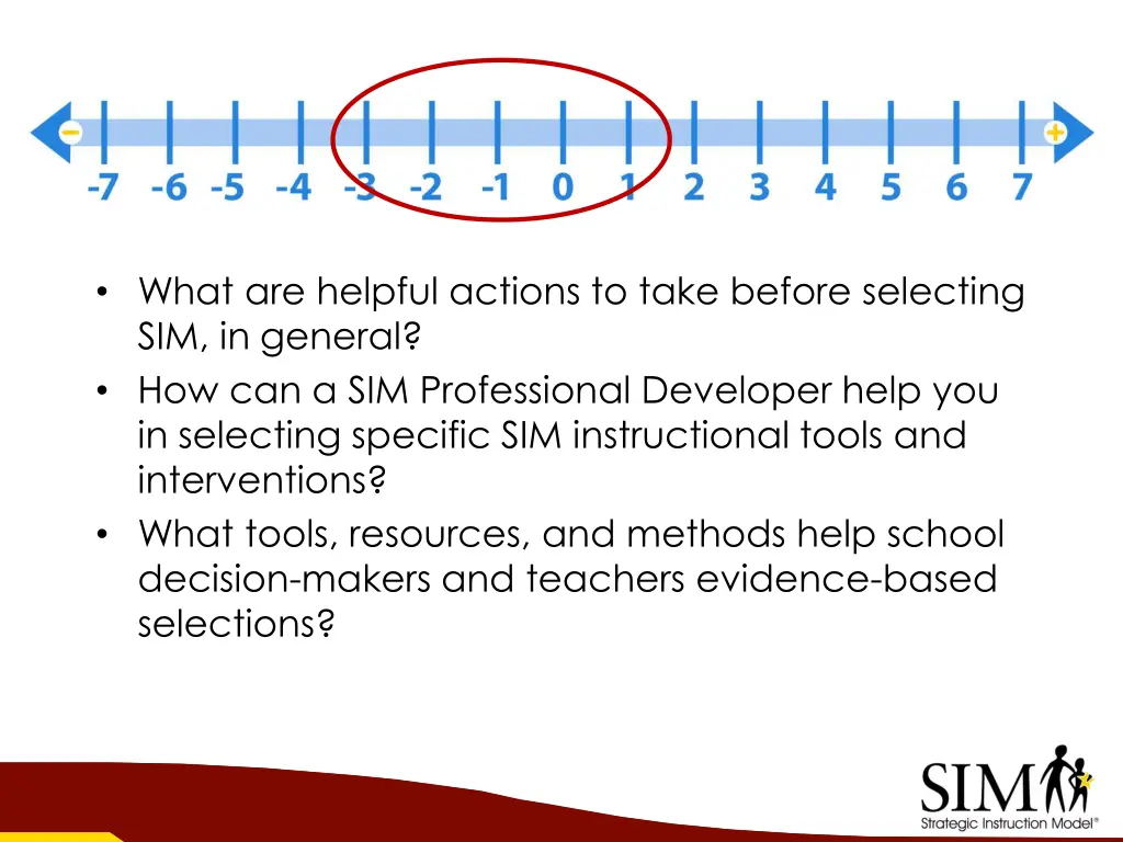 what are helpful actions to take before selecting