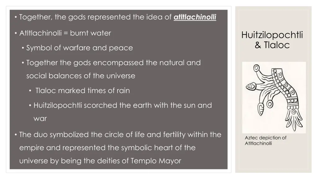 together the gods represented the idea
