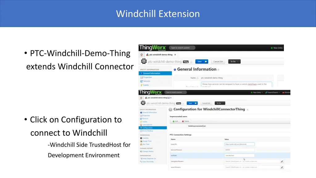 windchill extension