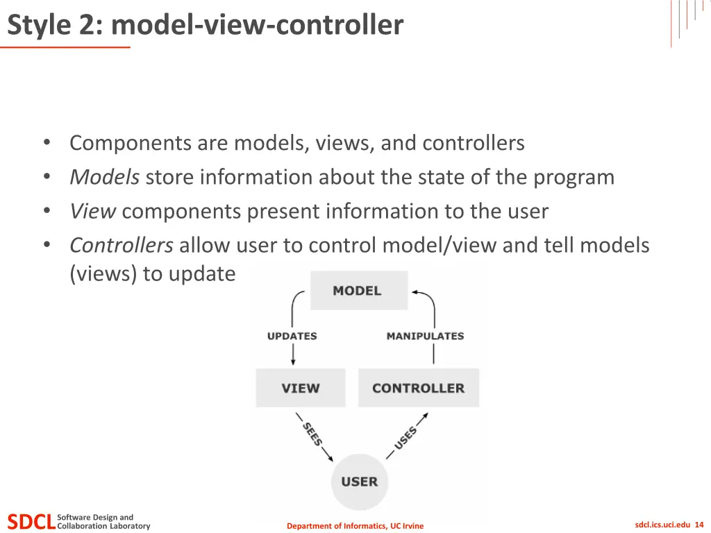 style 2 model view controller 1