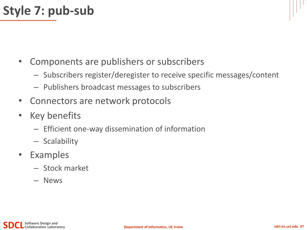 style 7 pub sub