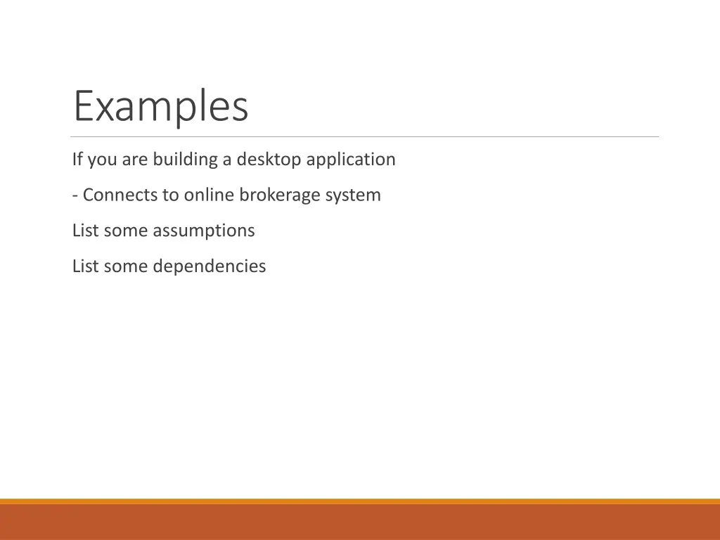 examples