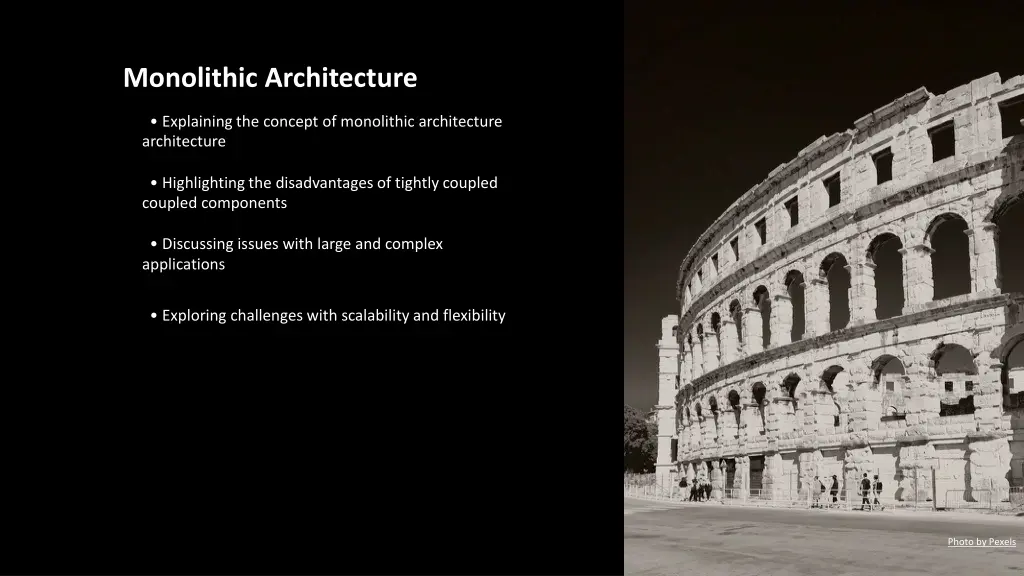 monolithic architecture