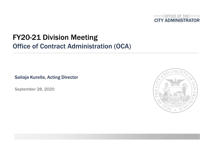 fy20 21 division meeting office of contract