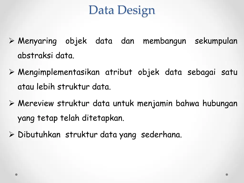 data design
