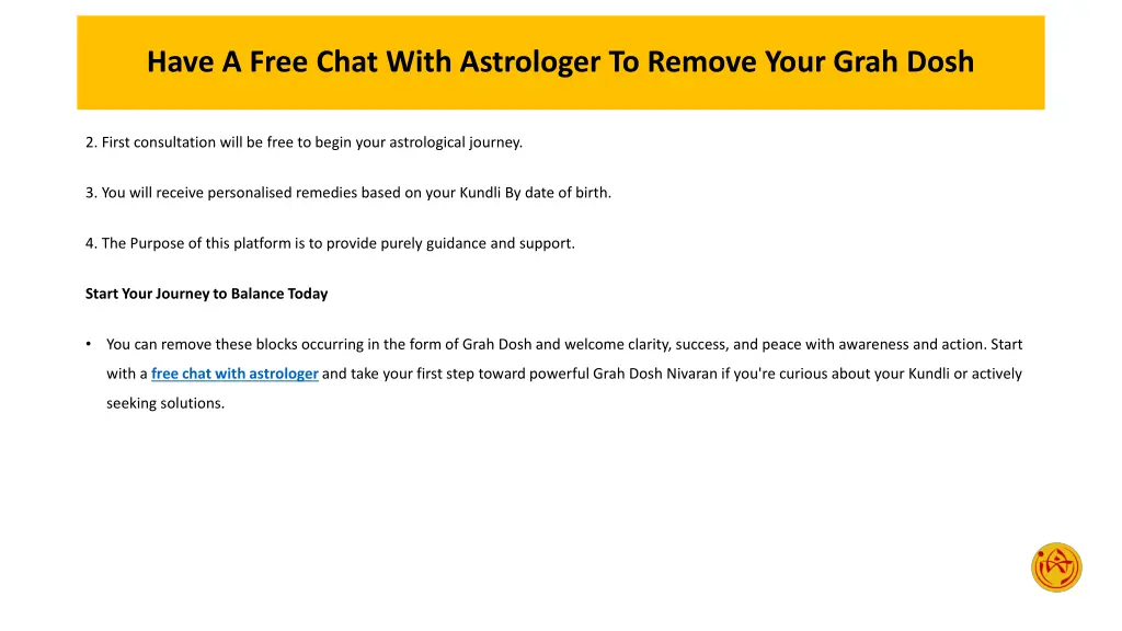 have a free chat with astrologer to remove your 5