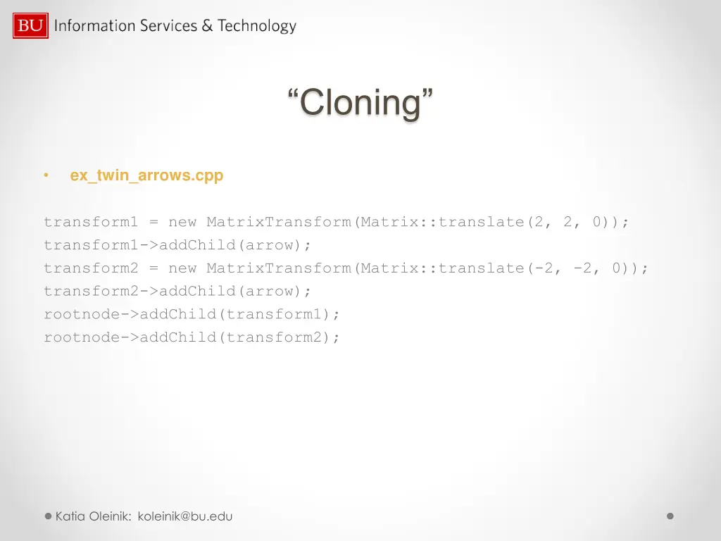 cloning