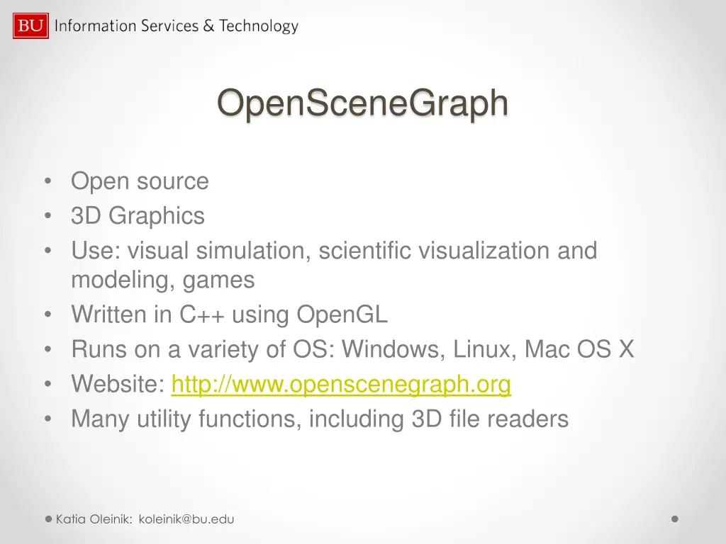 openscenegraph