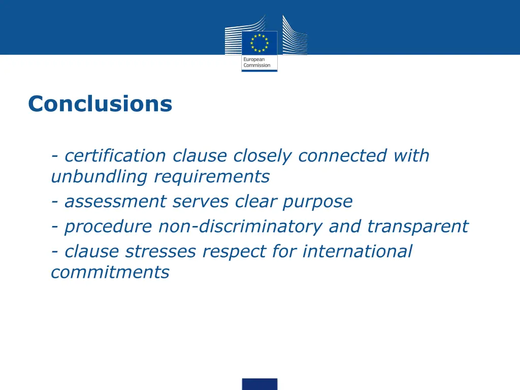 conclusions