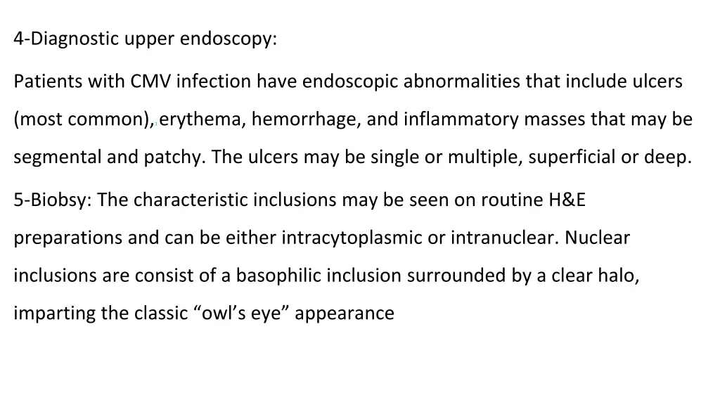4 diagnostic upper endoscopy