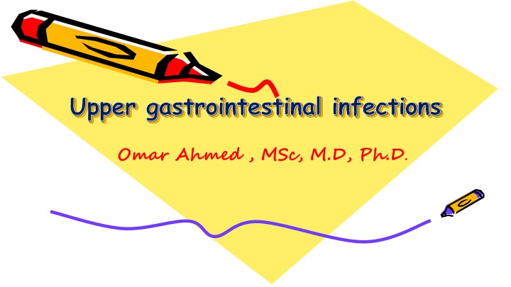 upper gastrointestinal infections