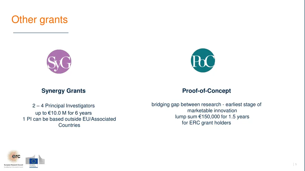 other grants