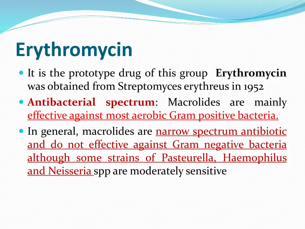 erythromycin