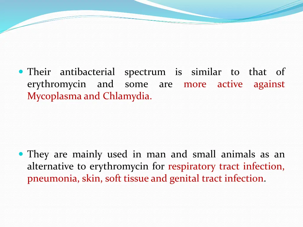 their erythromycin mycoplasma and chlamydia
