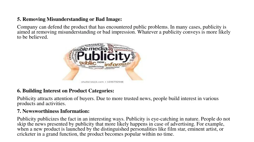 5 removing misunderstanding or bad image company