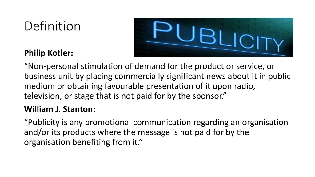 definition
