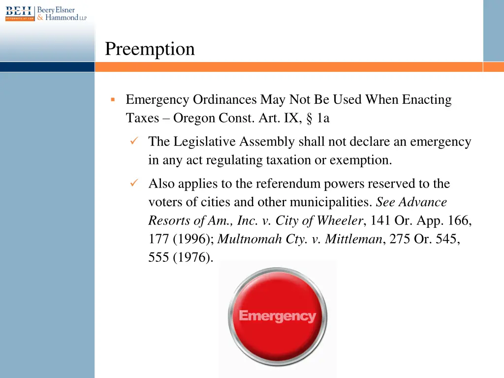 preemption 7