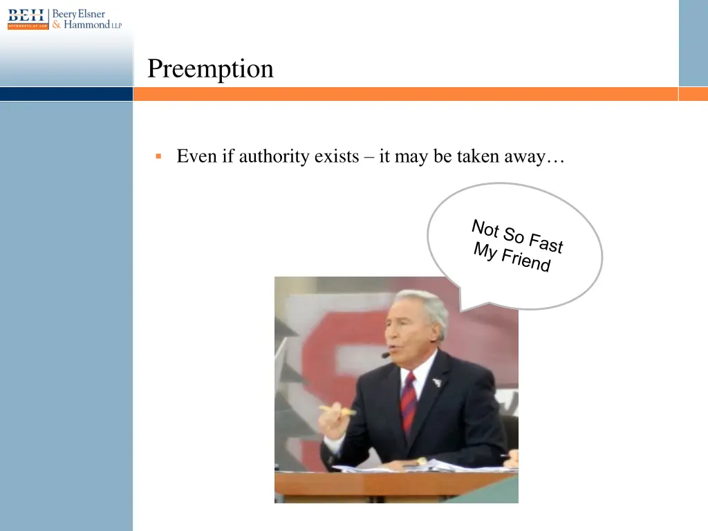 preemption