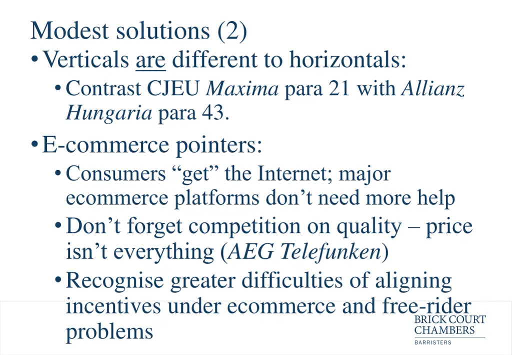 modest solutions 2 verticals are different