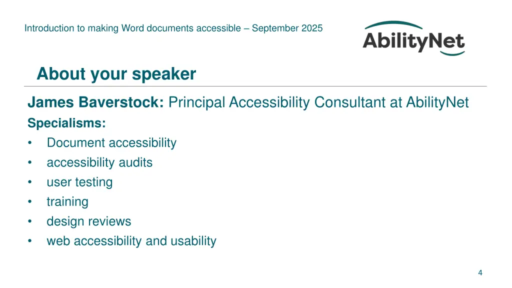introduction to making word documents accessible 3
