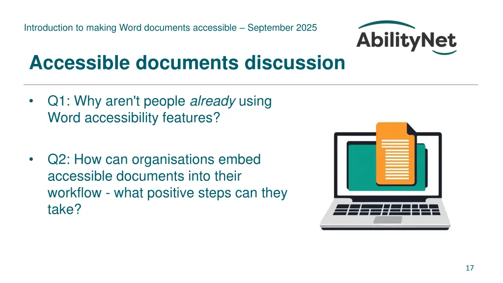 introduction to making word documents accessible 6