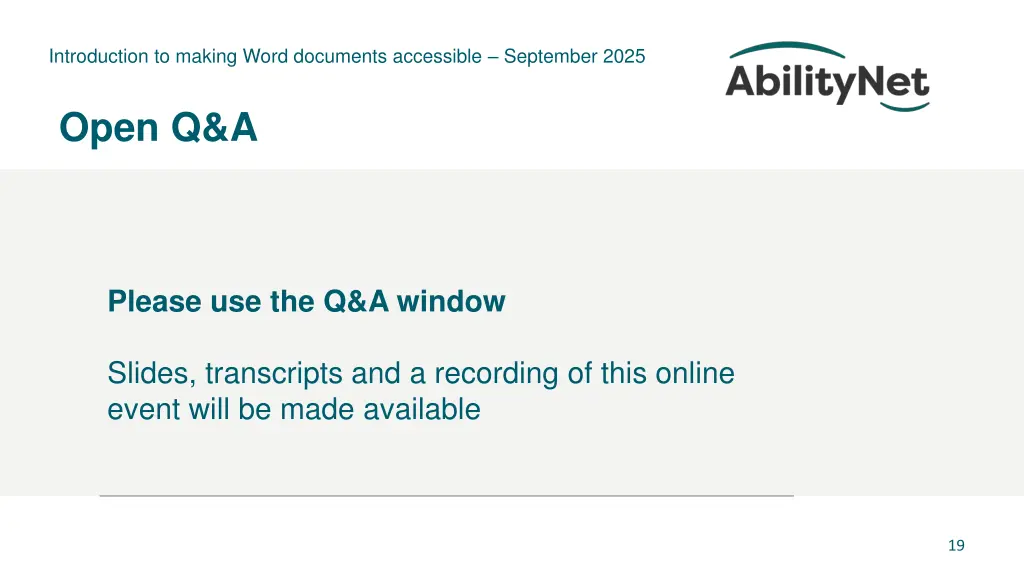 introduction to making word documents accessible 8
