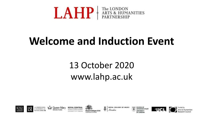 welcome and induction event
