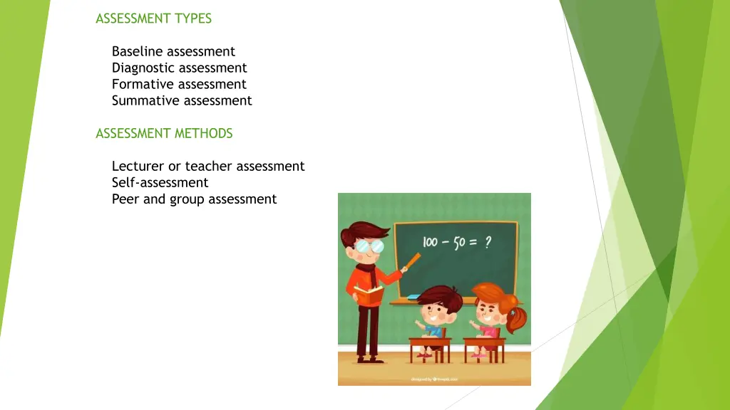 assessment types