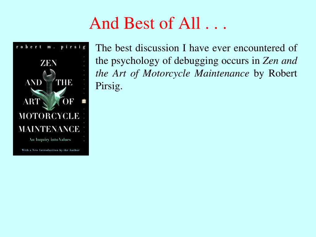 and best of all