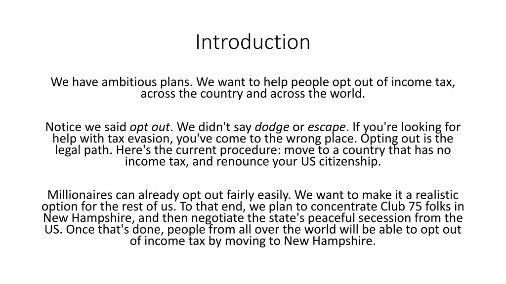 introduction