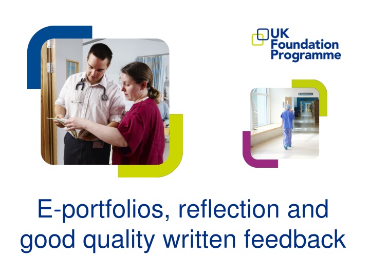 e portfolios reflection and good quality written