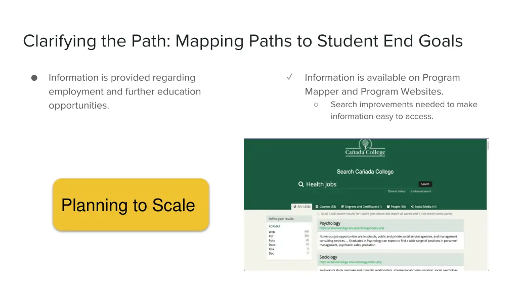 clarifying the path mapping paths to student 1
