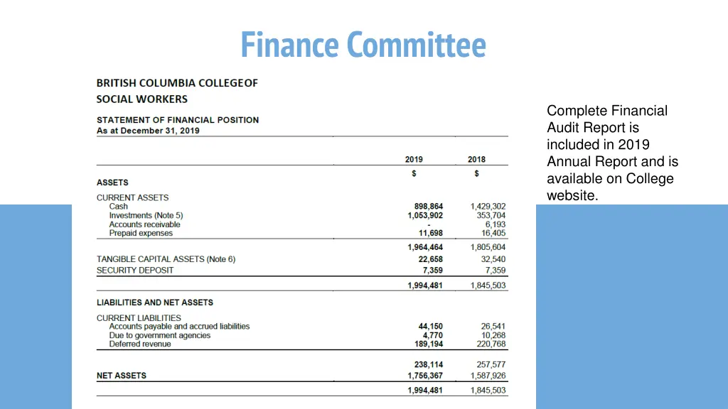 finance committee 2